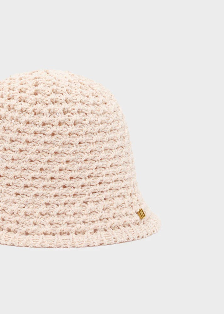 Nalì cappello macramè in paglia "Miami" Beige LACA0064.BIANCO