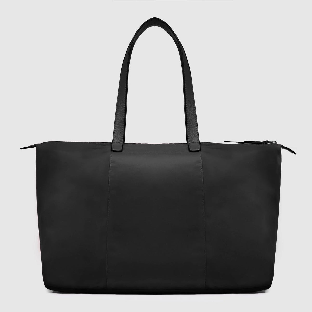 Piquadro borsa pieghevole in tessuto e pelle "Lyra" Nero BD6723W92T.N