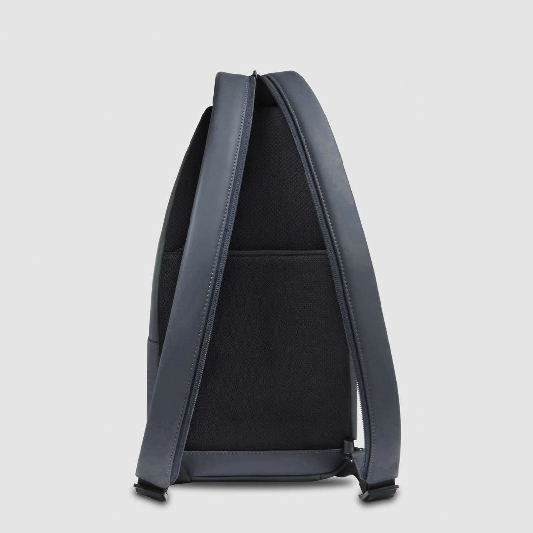 Piquadro monospalla in tessuto gommato "Wollem" Blu CA6540W129W.BLU