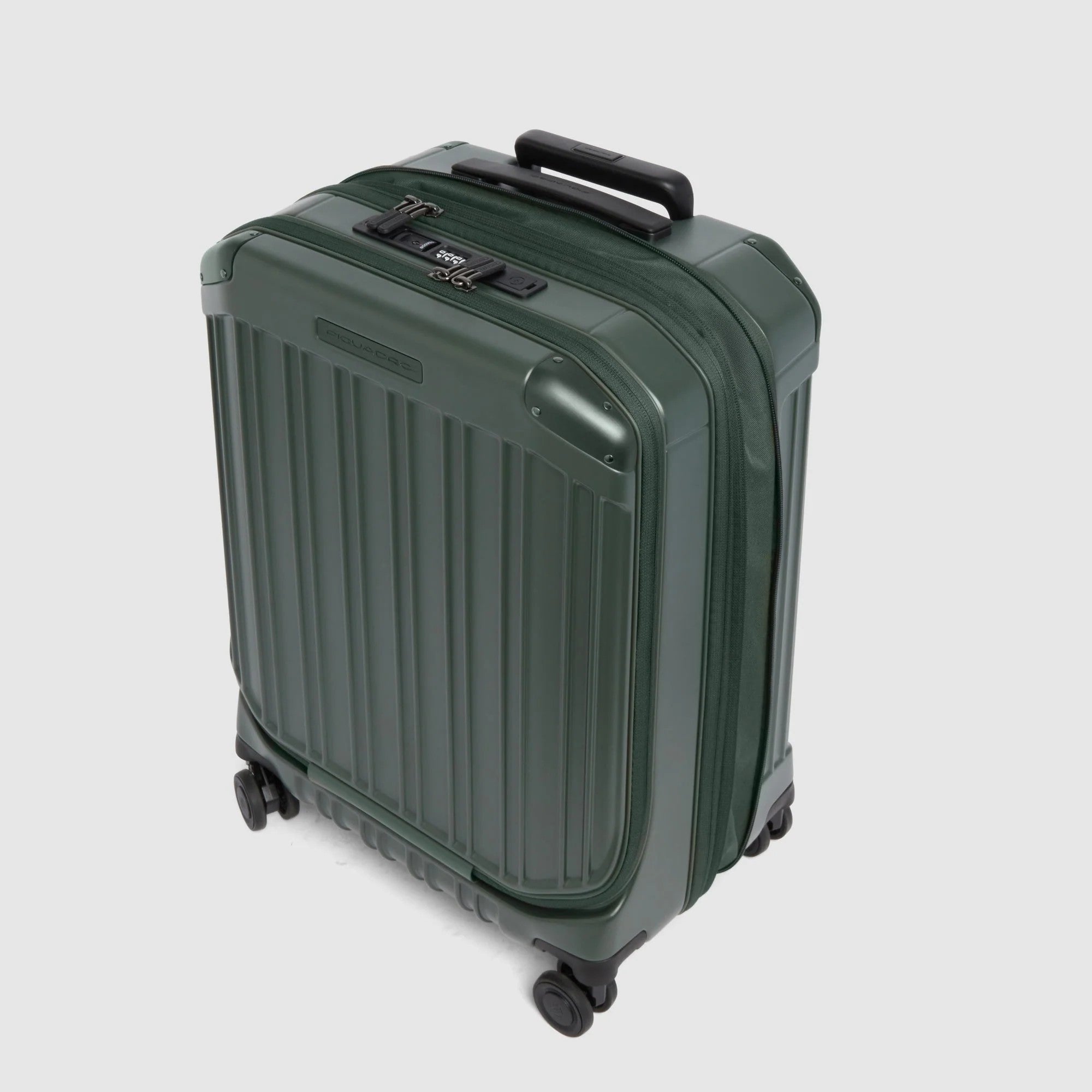 Piquadro trolley cabina in policarbonato "PQ Light" Verde BV7245PQL.VEO2