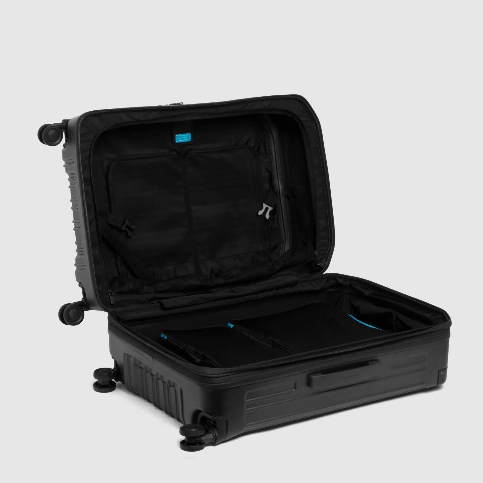 Piquadro trolley medio in policarbonato "PQ Light" Nero BV7246PQL.NO