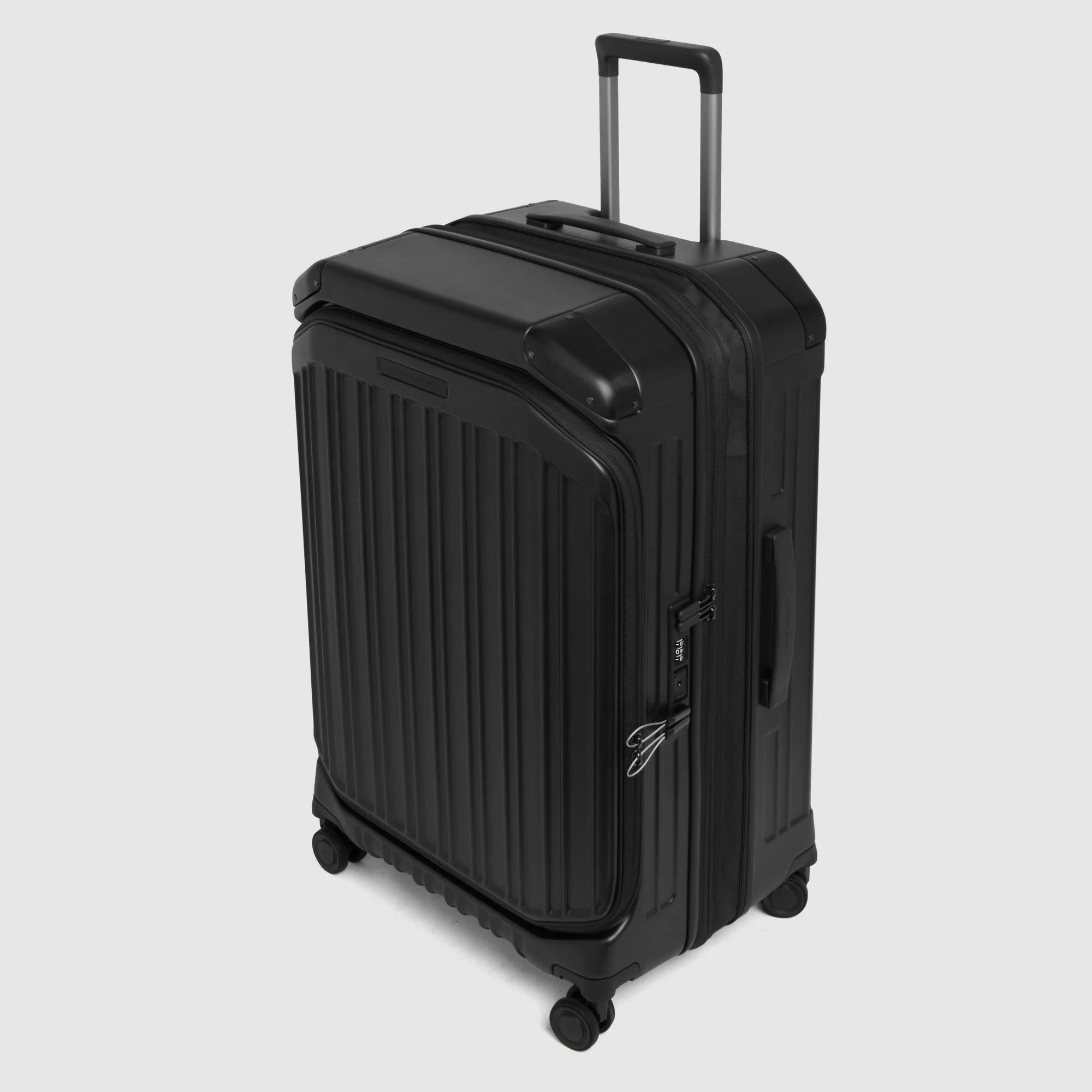 Piquadro trolley medio in policarbonato "PQ Light" Nero BV7246PQL.NO