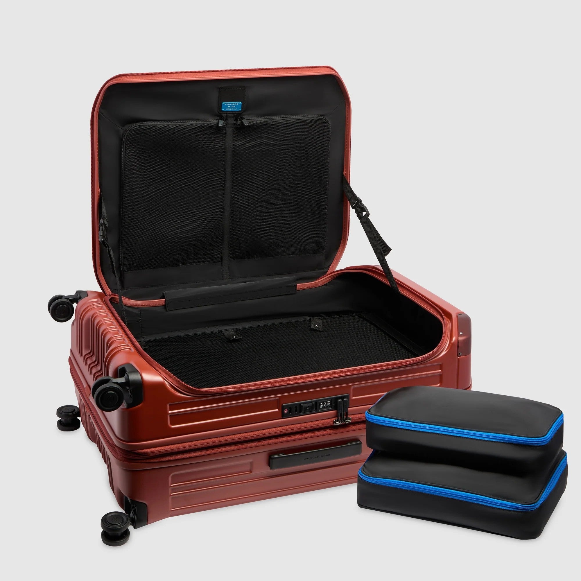Piquadro trolley grande in policarbonato "PQ Light" Terracotta BV7247PQL.CUO