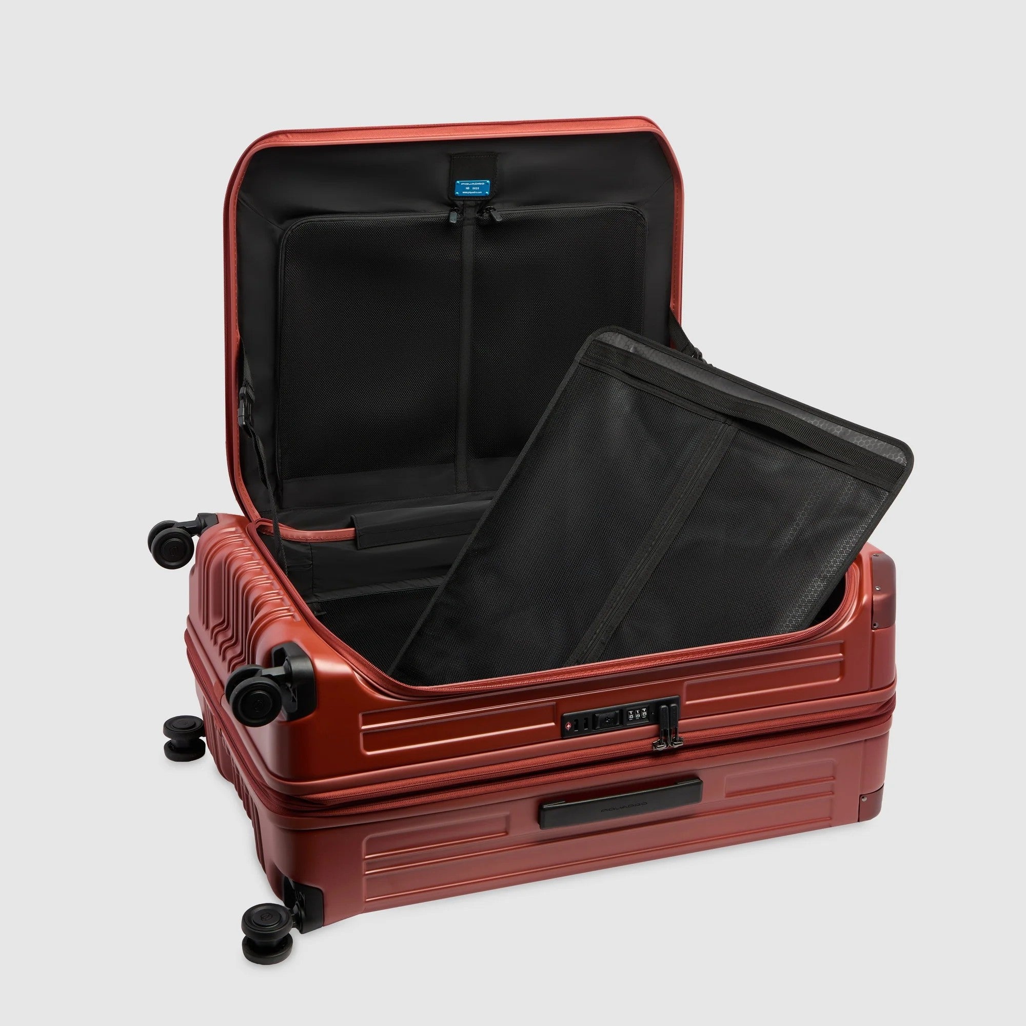 Piquadro trolley grande in policarbonato "PQ Light" Terracotta BV7247PQL.CUO