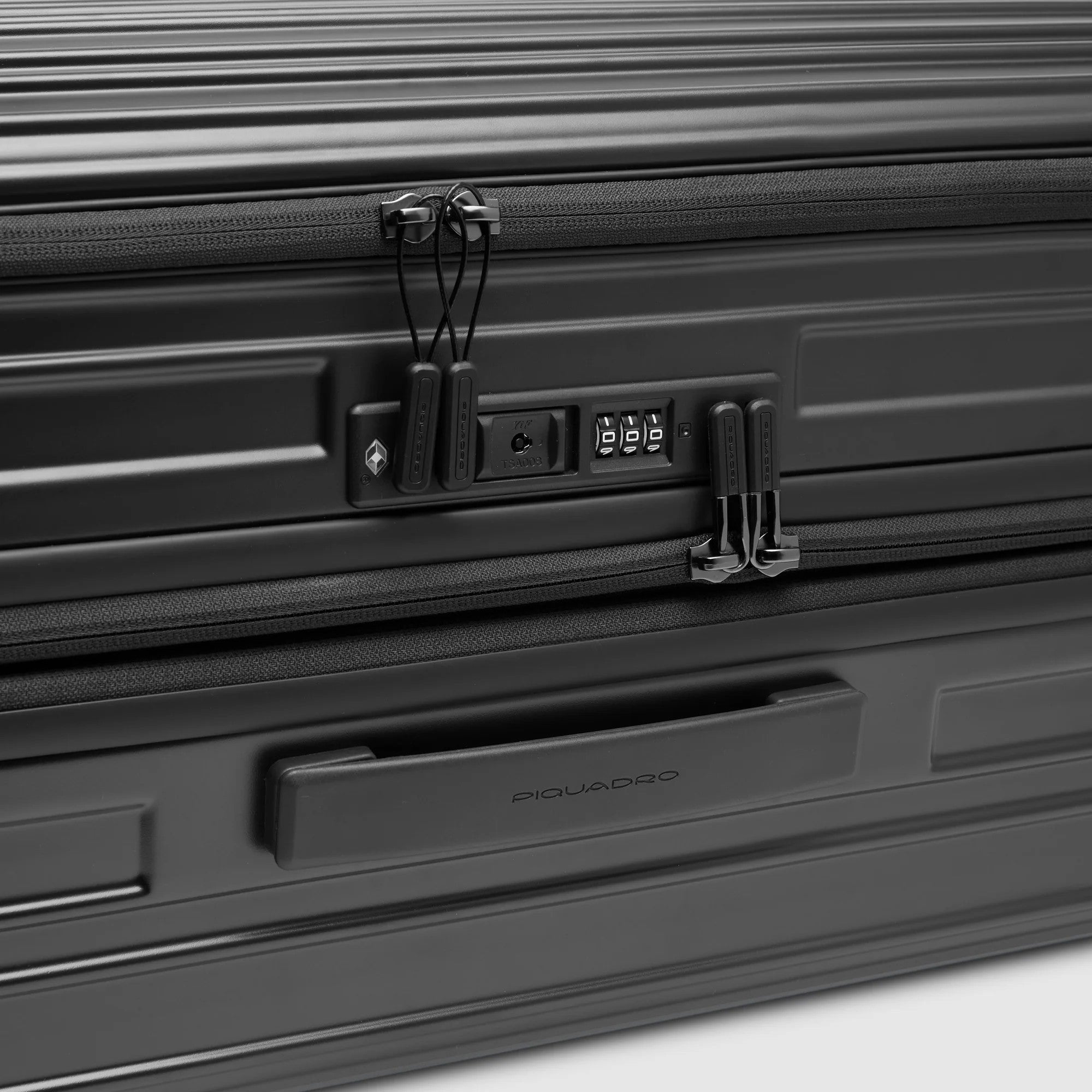 Piquadro trolley grande in policarbonato "PQ Light" Nero BV7247PQL.NO