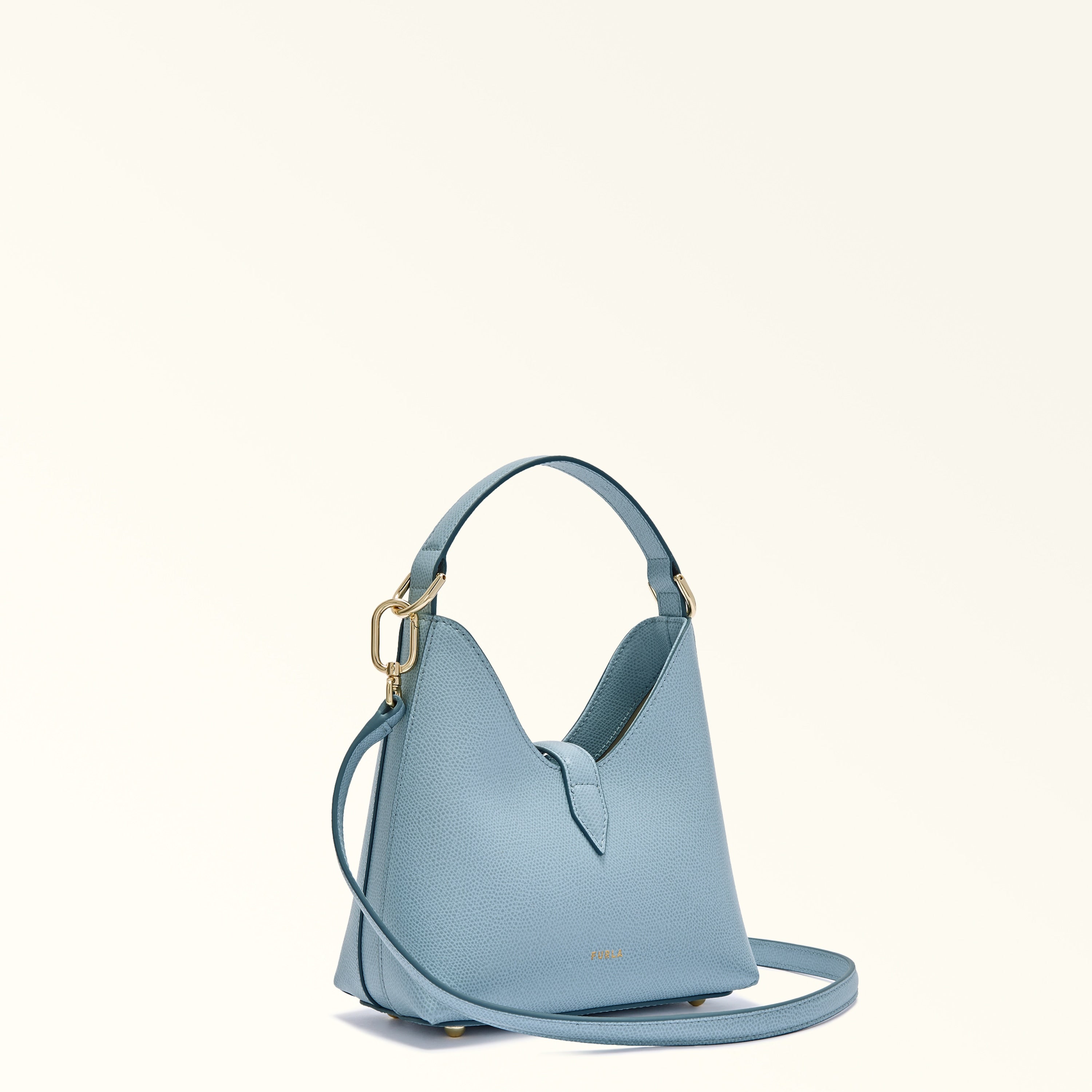 Furla borsa a mano in pelle "Iride" Azzurro WE00876.CDZ00 CARTA DA ZUCCHER