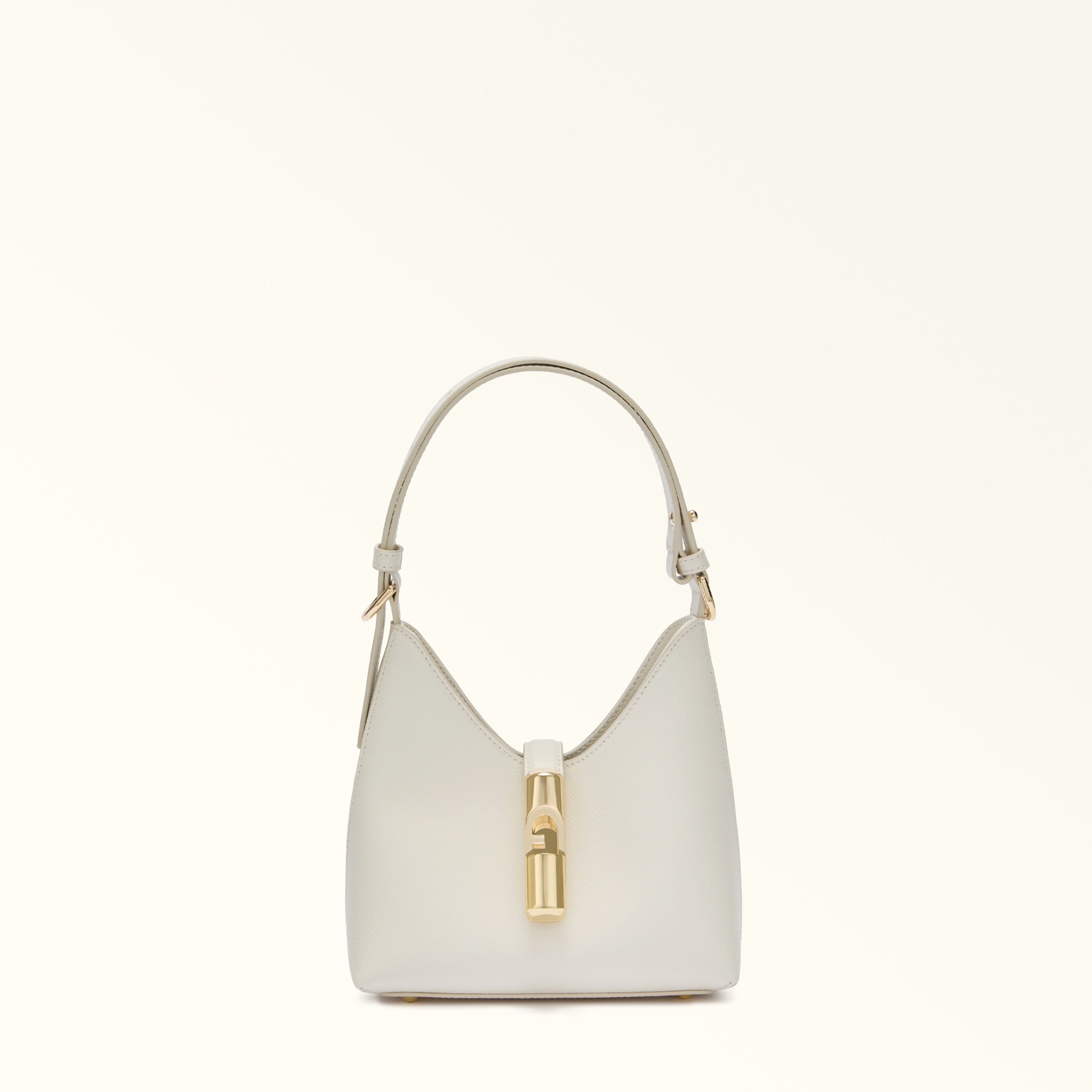 Furla borsa a spalla in pelle "Iride" Avorio WE00820.PNN00 PANNA