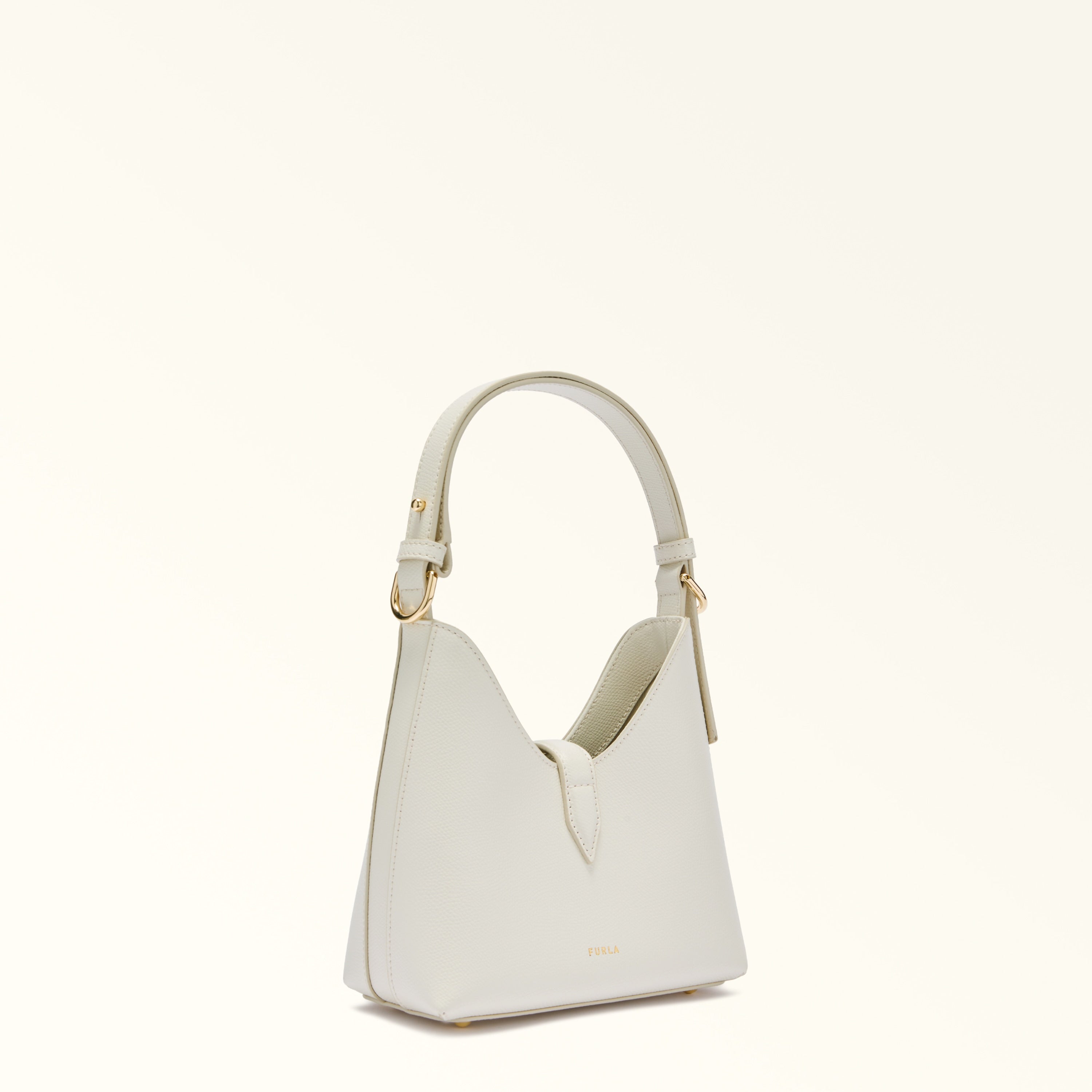 Furla borsa a spalla in pelle "Iride" Avorio WE00820.PNN00 PANNA