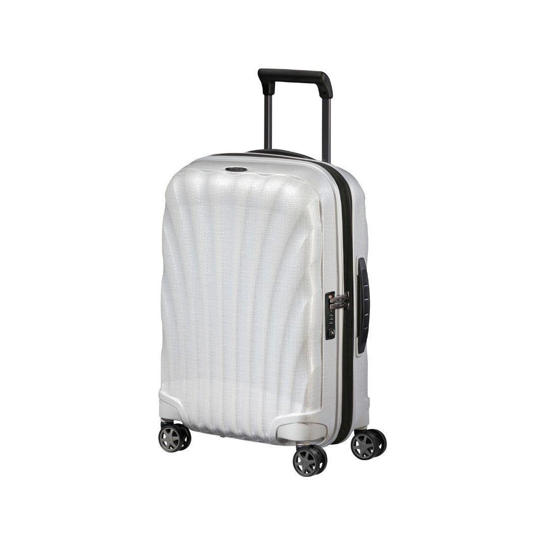 Samsonite trolley cabina espandibile in curv "C-lite" Bianco 159482.1627 OFF WHITE