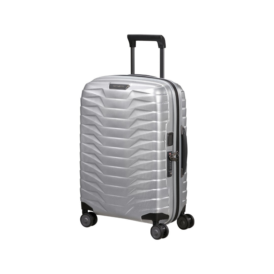 Samsonite trolley cabina espandibile in roxkin "Proxis" Argento 158191.1776 SILVER