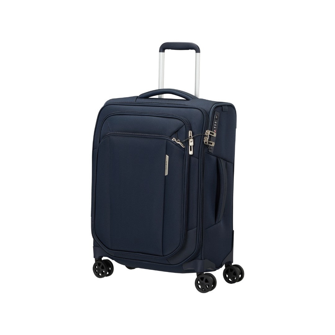 Samsonite trolley cabina in tessuto "Respark" Blu 143328.1549 MIDNIGHT BLUE