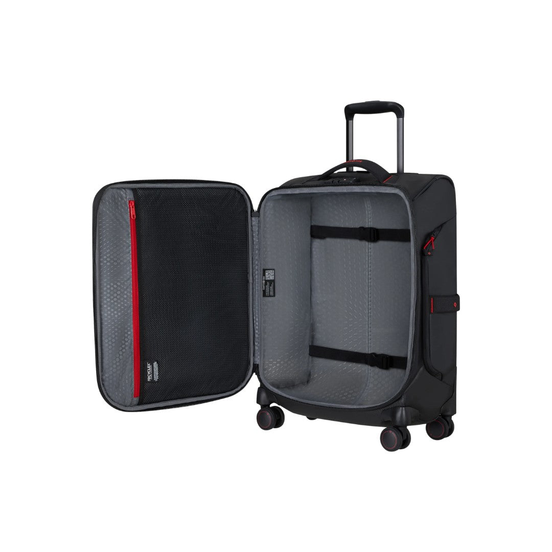Samsonite trolley cabina in tessuto "Ecodiver" Nero 140885.1041 BLACK