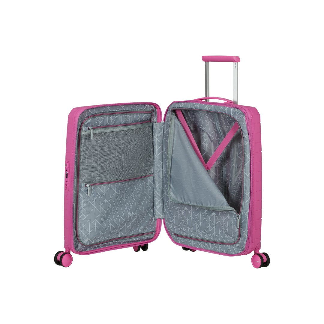 American Tourister trolley cabina in polipropilene "Fastforward" Fucsia 155259.A895 ELECTRIC FUCHSIA