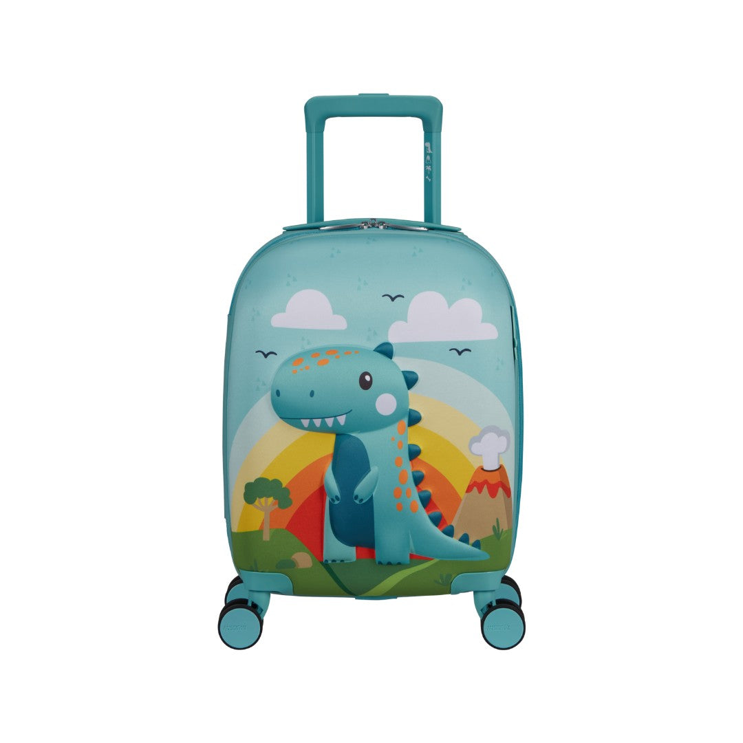 American Tourister trolley kids in tessuto "Wondertrips" Verde 160210.6304 DINO