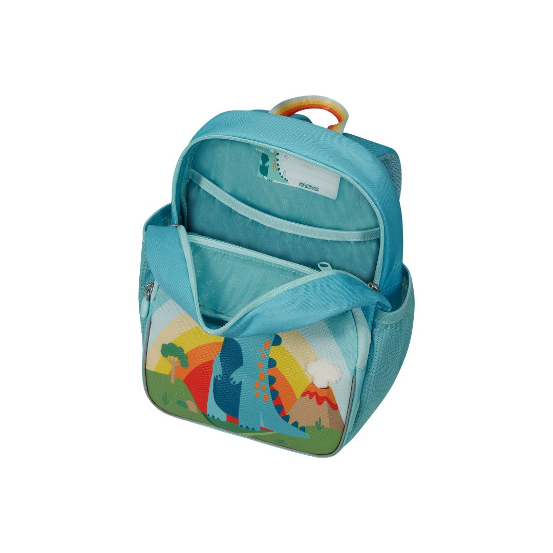 American Tourister zaino kids in tessuto "Wondertrips" Verde 162073.6304 DINO
