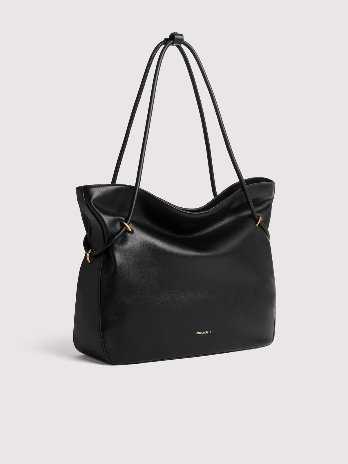 Coccinelle borsa shopping in pelle "Lizzie" Nero E1VEP110101.001 NOIR