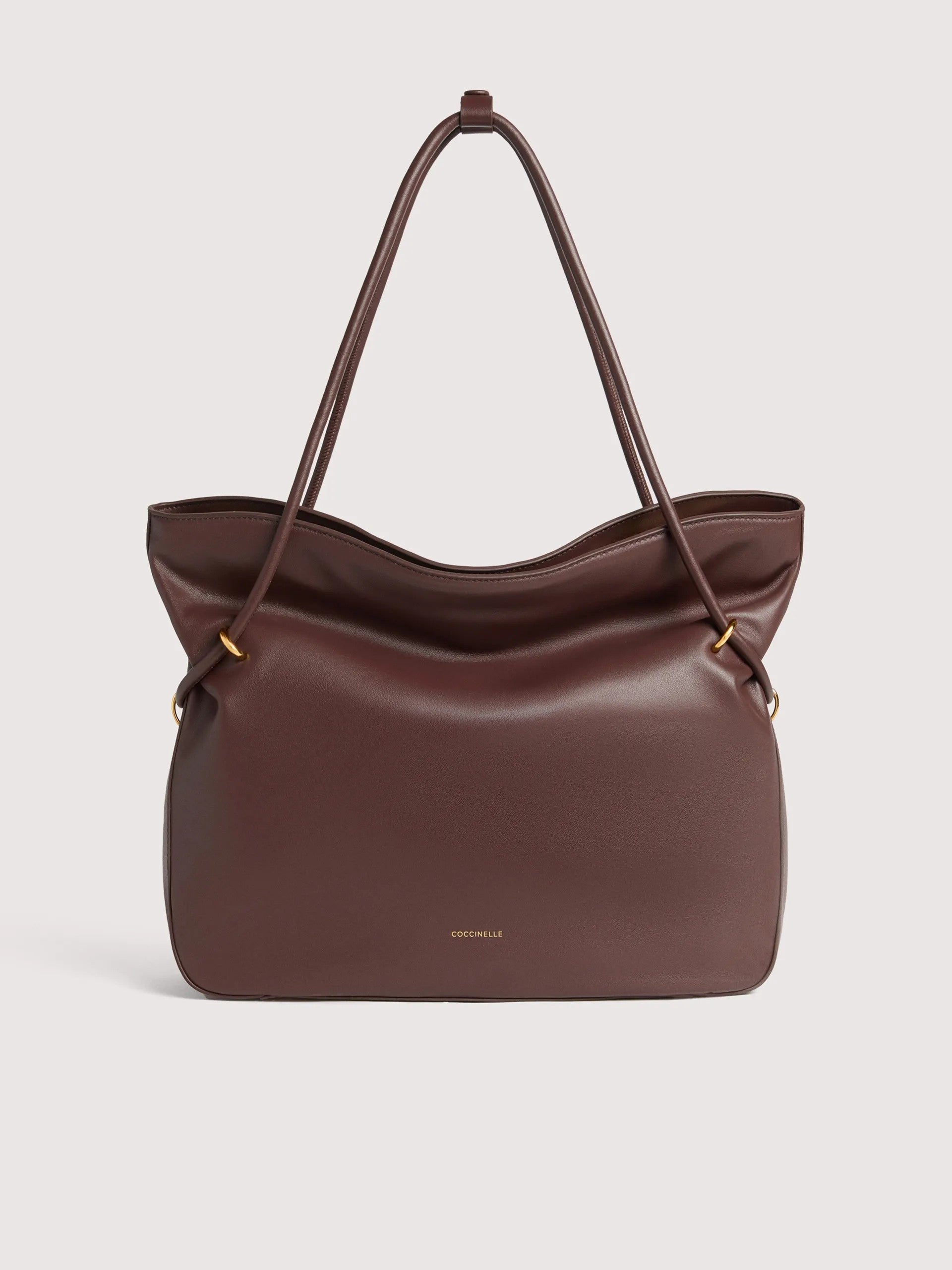 Coccinelle borsa shopping in pelle "Lizzie" Marrone E1VEP110101.R49 BERRY