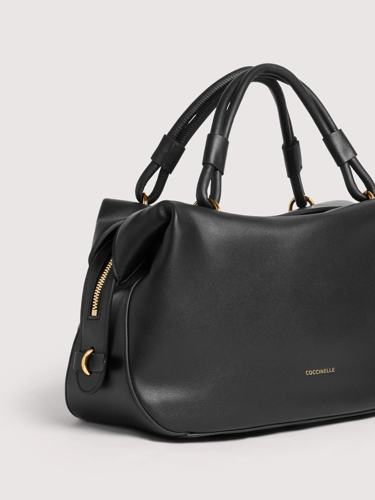 Coccinelle borsa a mano in pelle "Lizzie" Nero E1VEP180201.001 NOIR