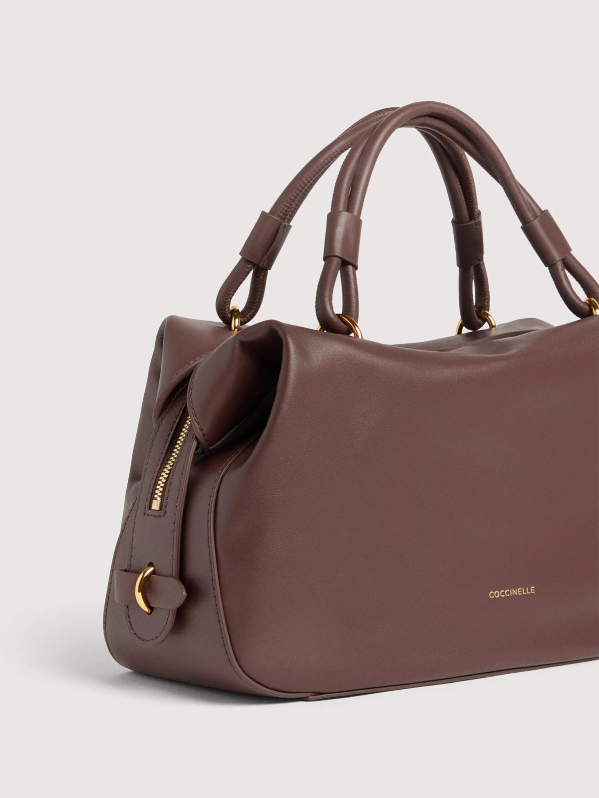 Coccinelle borsa a mano in pelle "Lizzie" Marrone E1VEP180201.R49 BERRY