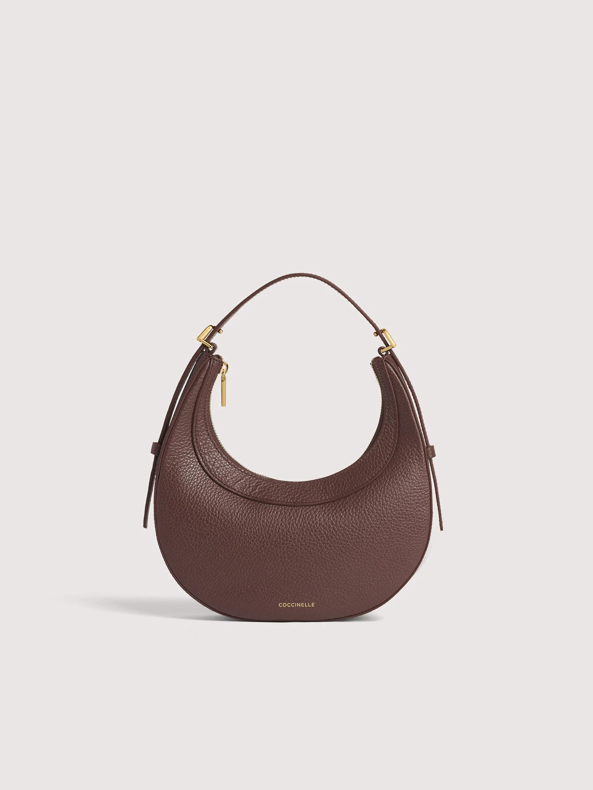 Coccinelle borsa a spalla in pelle "Whisper" Marrone E5PIP530101.R49 BERRY