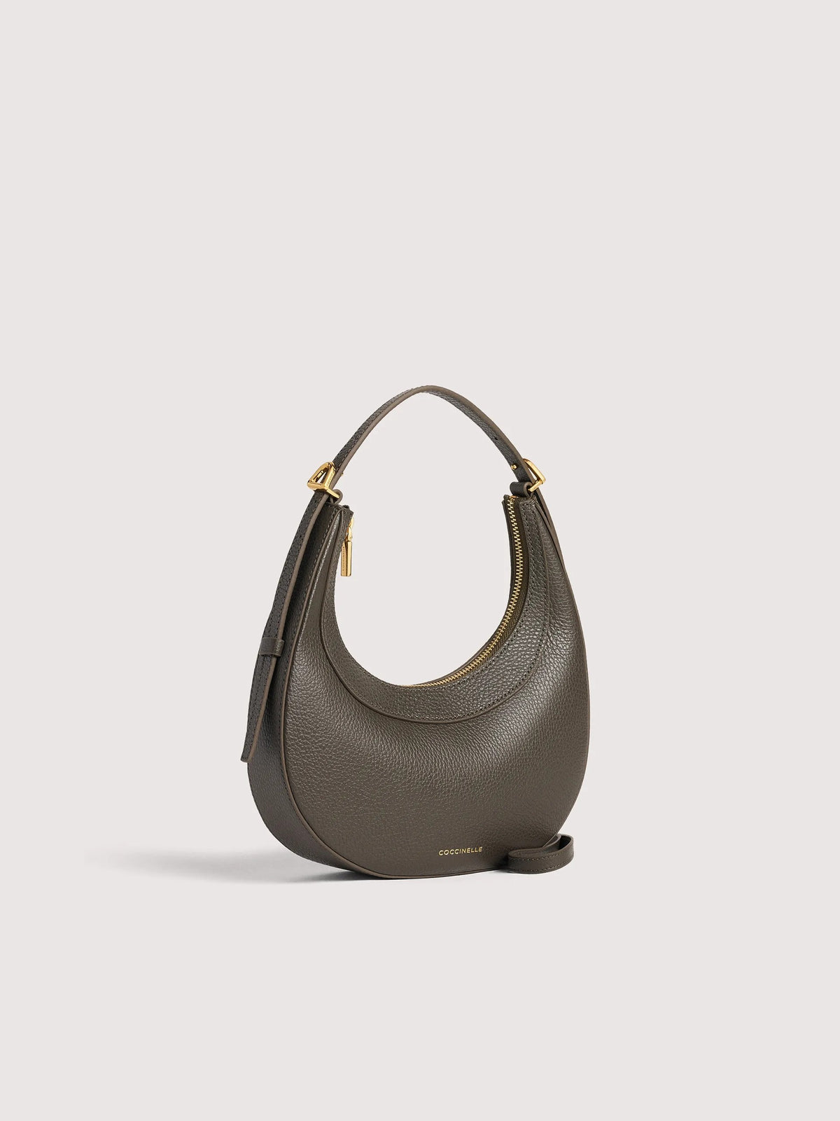 Coccinelle borsa a spalla in pelle "Whisper" Verde E5PIP530101.W25 FANGO