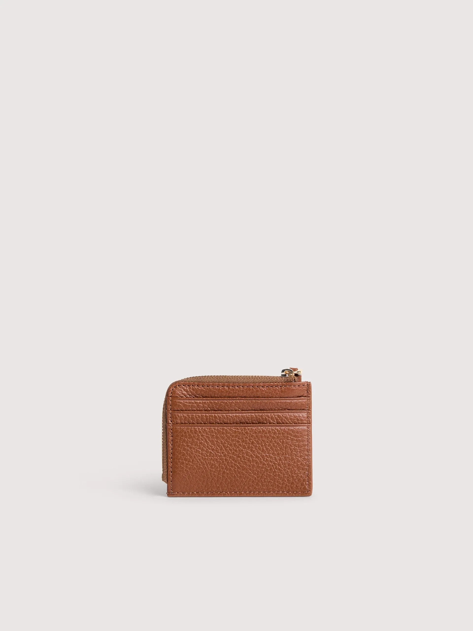 Coccinelle porta carte di credito in pelle "Tassel" Cuoio E2MU0128901.W11 COGNAC