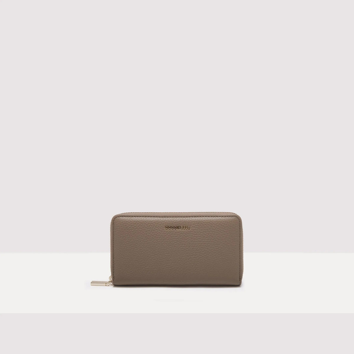 Coccinelle portafogli in pelle "Metallic Soft" Tortora E2MW5113201.N59 WARM TAUPE