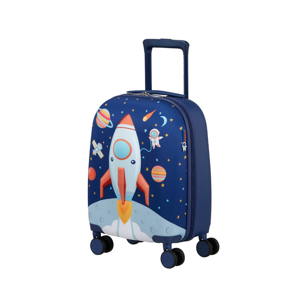 American Tourister trolley kids in tessuto "Wondertrips" Blu 160210.8565 SPACE