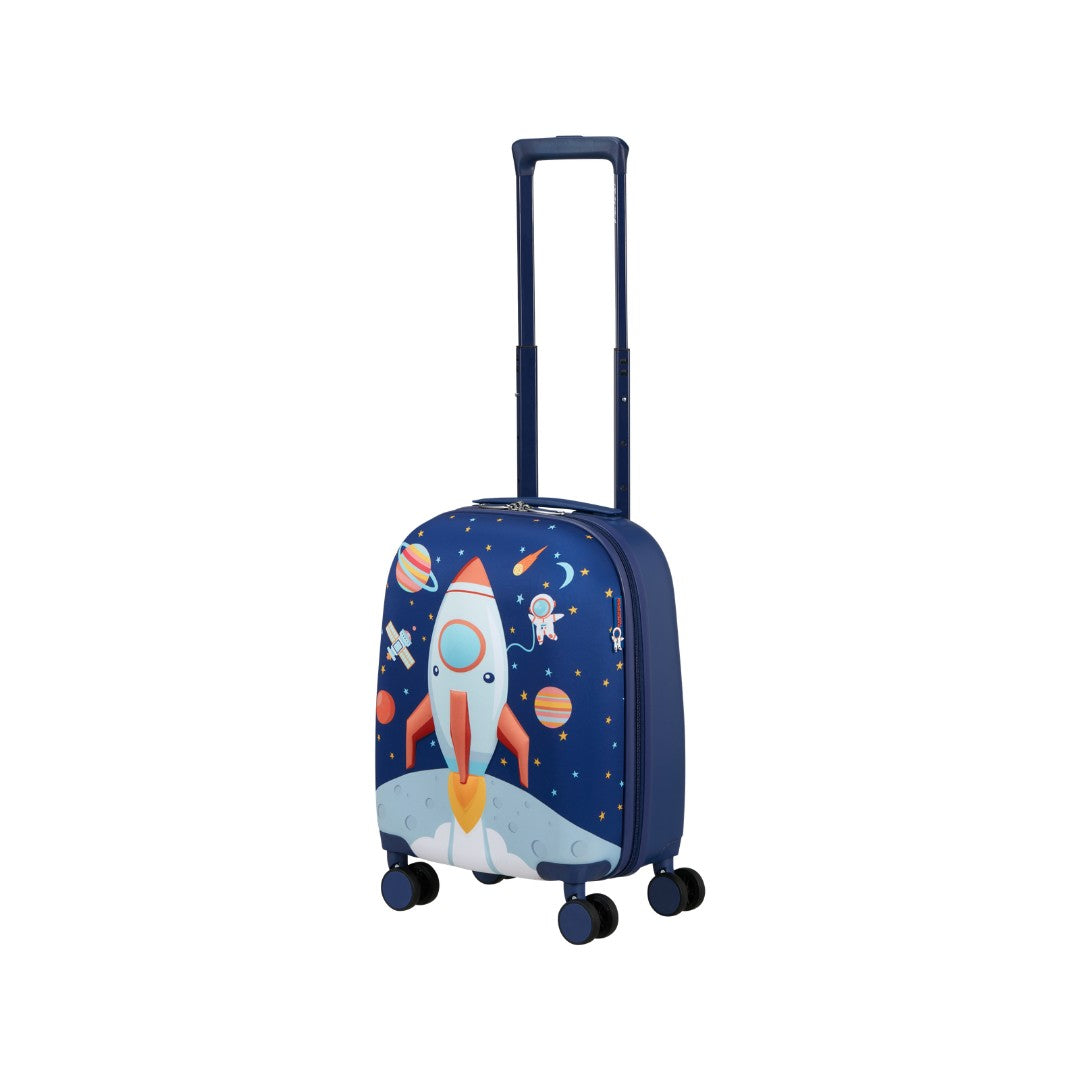 American Tourister trolley kids in tessuto "Wondertrips" Blu 160210.8565 SPACE