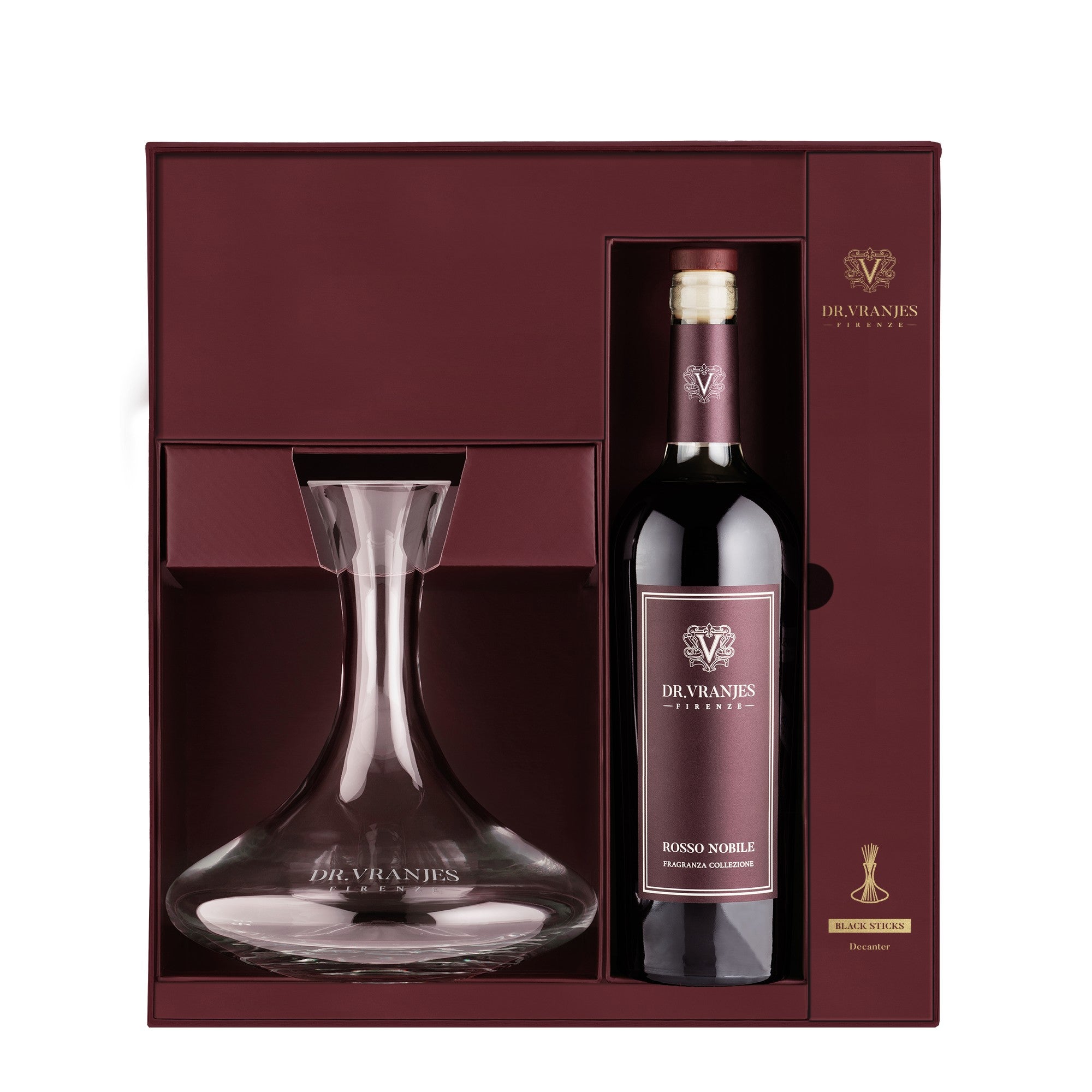 Vranjes profumatore d'ambiente "Collezione" Decanter.ROSSO NOBILE