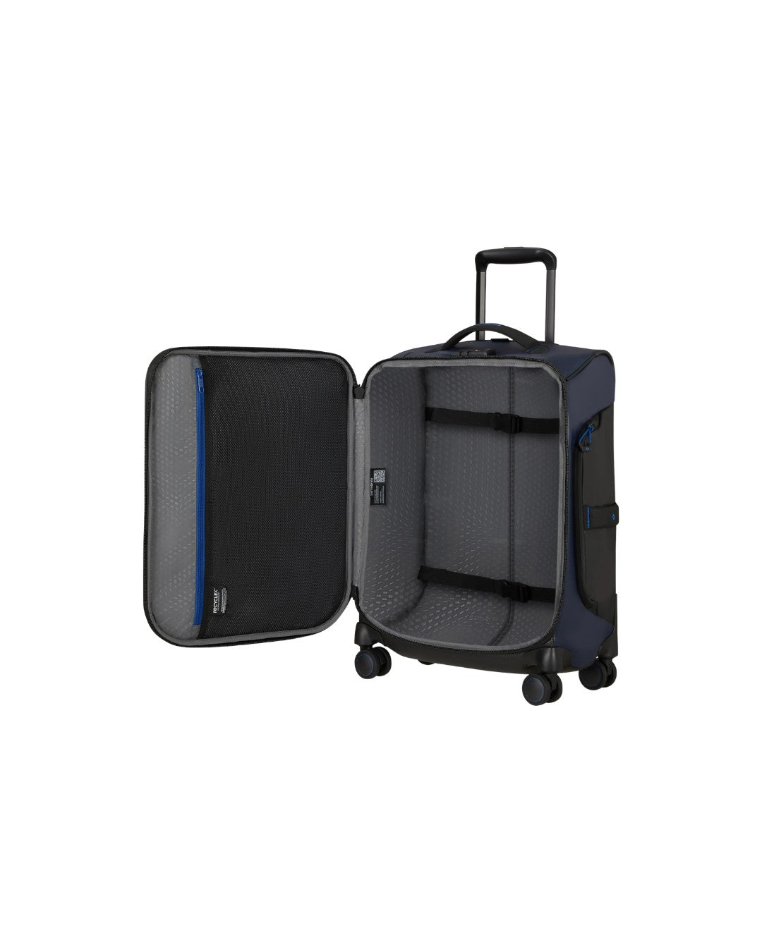 Samsonite trolley cabina in tessuto "Ecodiver" Blu 140885.2165 BLUE NIGHTS