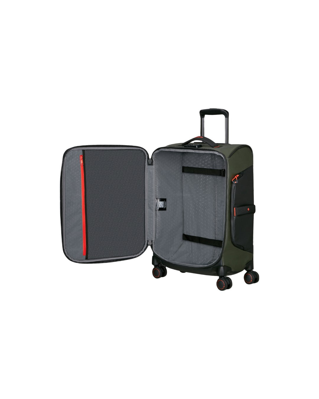Samsonite trolley cabina in tessuto "Ecodiver" Verde 140885.9199 CLIMBING IVY