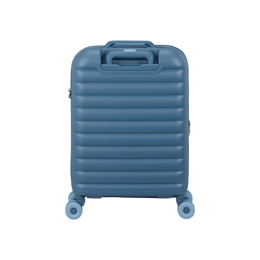 American Tourister trolley cabina in policarbonato "Neovibe" Azzurro 159930.1827 STEEL BLUE