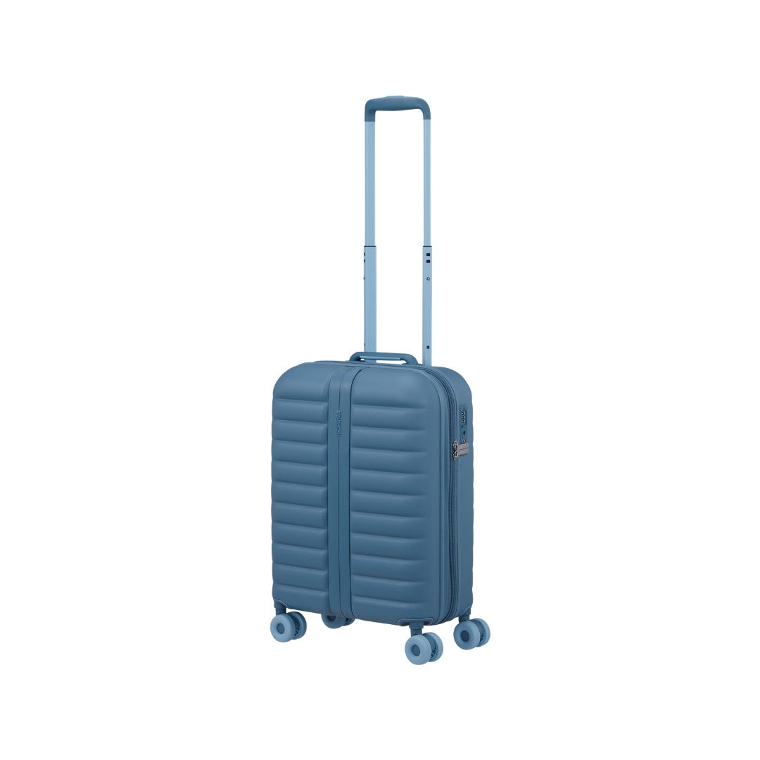 American Tourister trolley cabina in policarbonato "Neovibe" Azzurro 159930.1827 STEEL BLUE