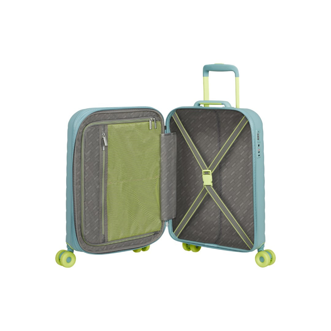 American Tourister trolley cabina in policarbonato "Neovibe" Verde acqua 159930.B012 MUTED MINT