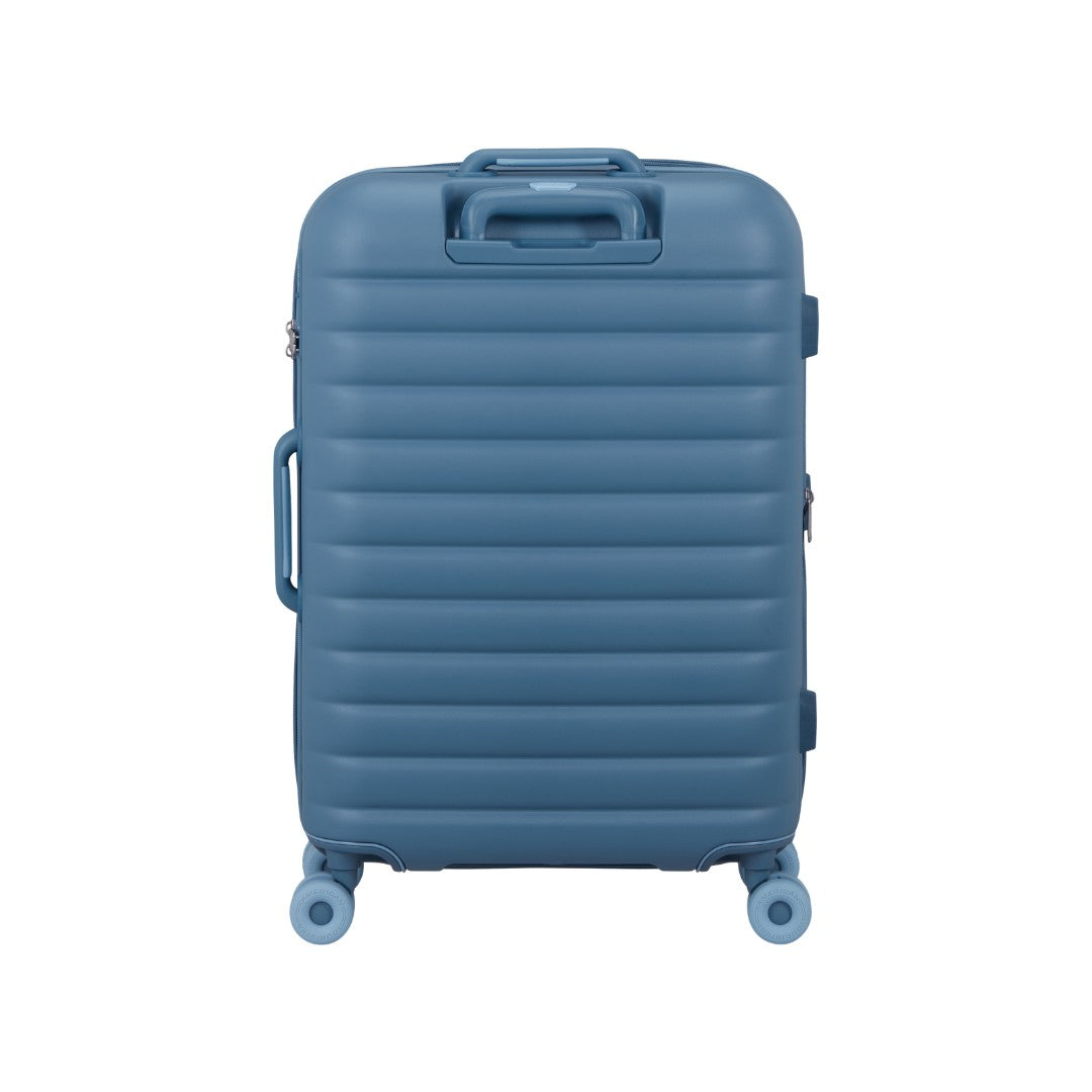 American Tourister trolley medio in policarbonato "neovibe" Azzurro 159932.1827 STEEL BLUE