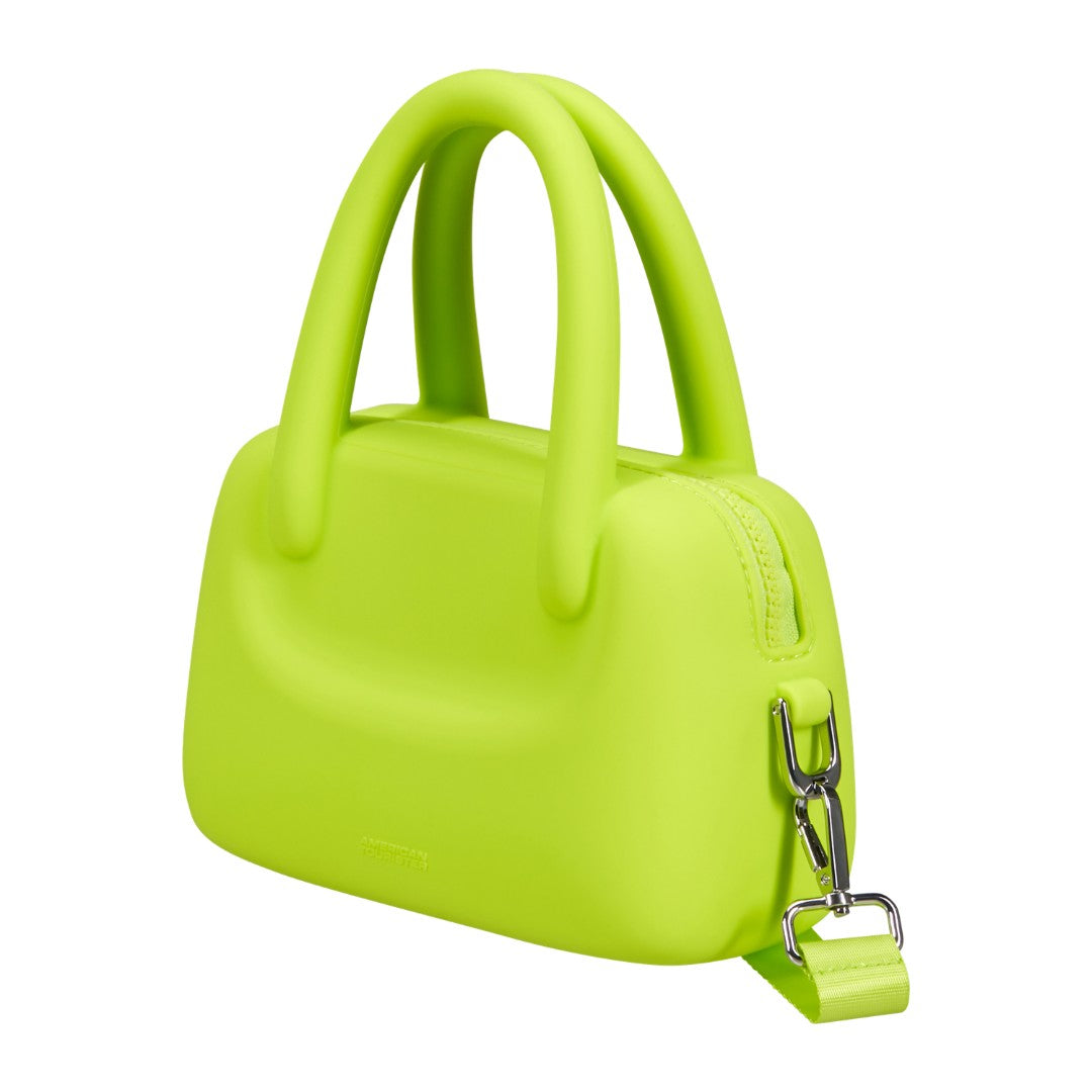 American Tourister mini bag in gomma "Jellypop" Giallo 162201.1515 LIME