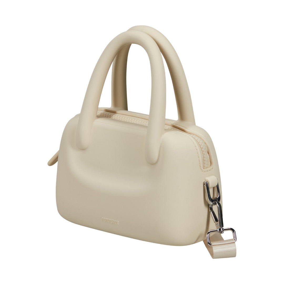 American Tourister mini bag in gomma "Jellypop" Beige 162201.2060 SUMMER SAND