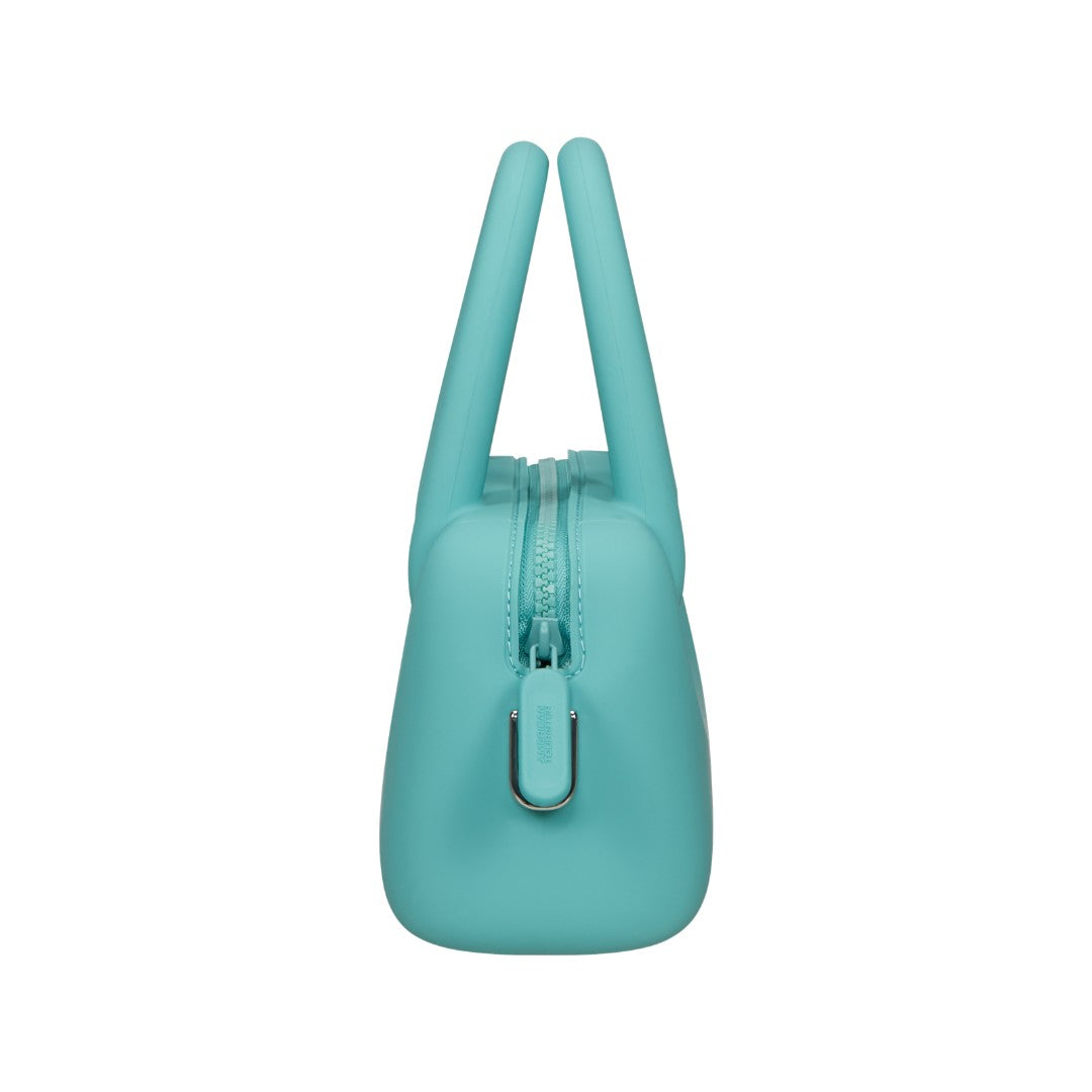 American Tourister mini bag in gomma "Jellypop" Verde acqua 162201.A644 DUSTY TURQUOISE
