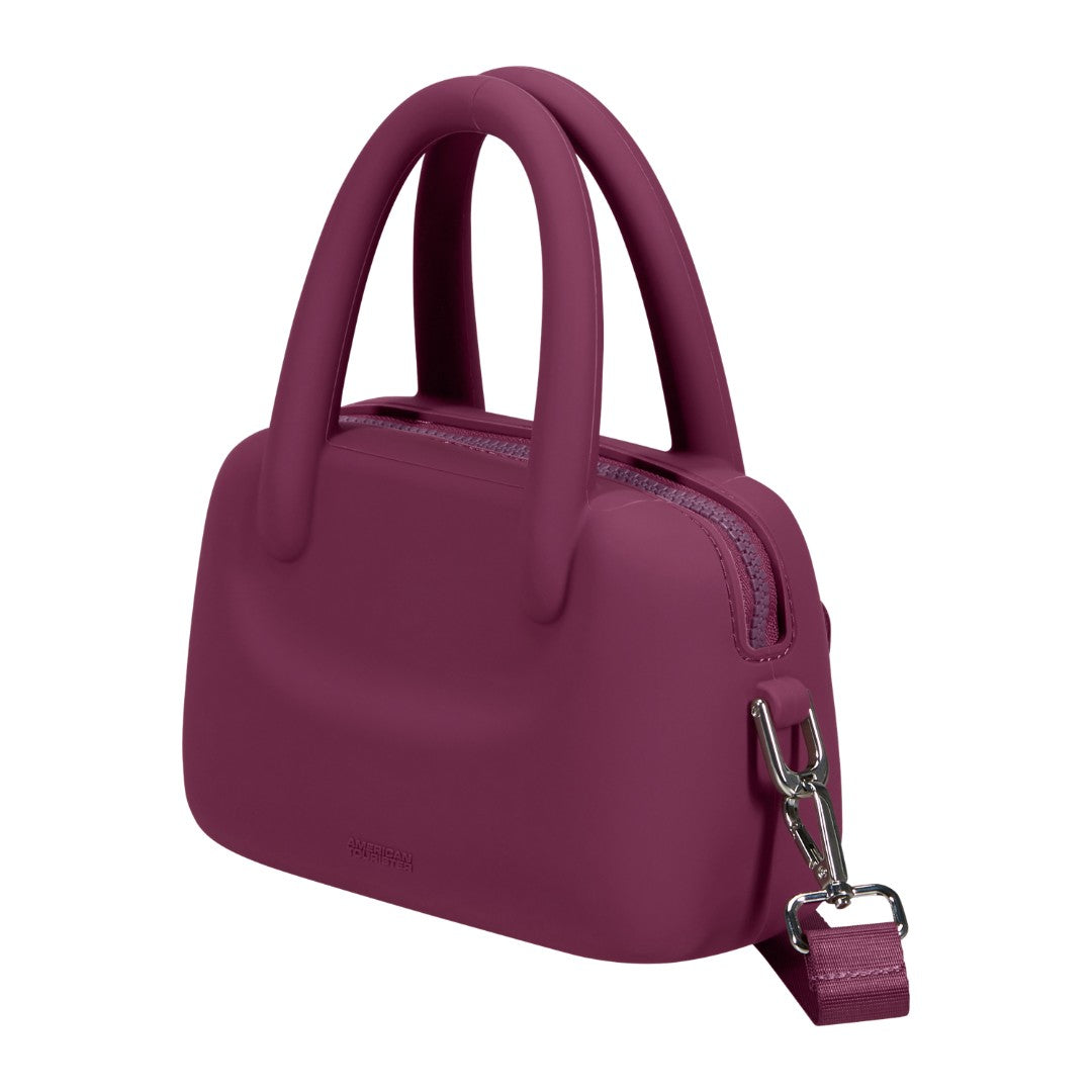 American Tourister mini bag in gomma "Jellypop" 162201.B315 ICED BERRY