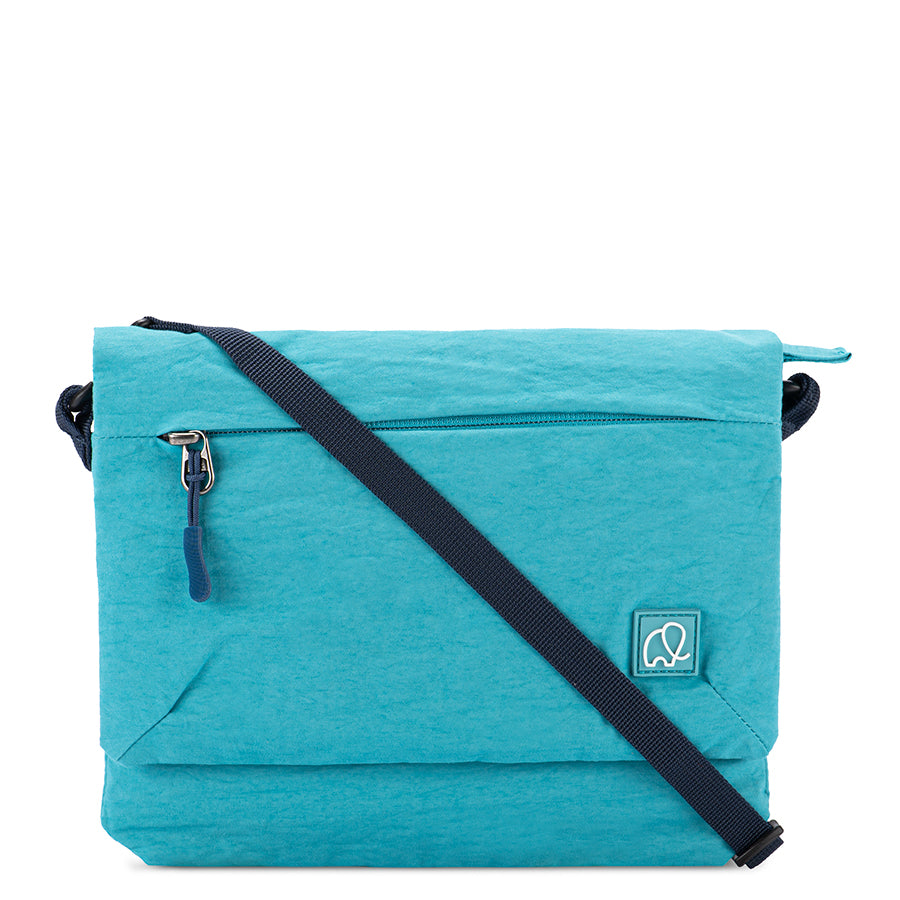 Mywalit borsa a tracolla in tessuto "Mylite" Azzurro 5514.2 AQUA