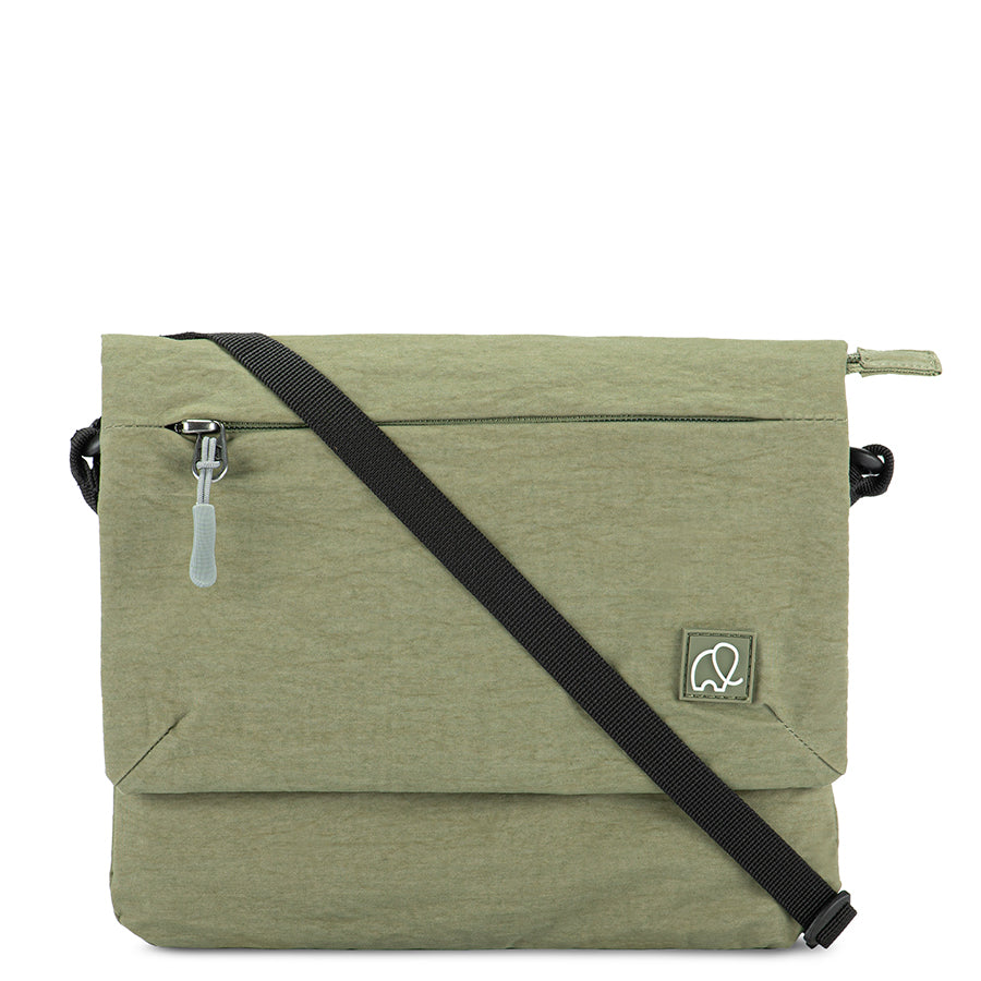 Mywalit borsa a tracolla in tessuto "Mylite" Verde 5514.132 KHAKI