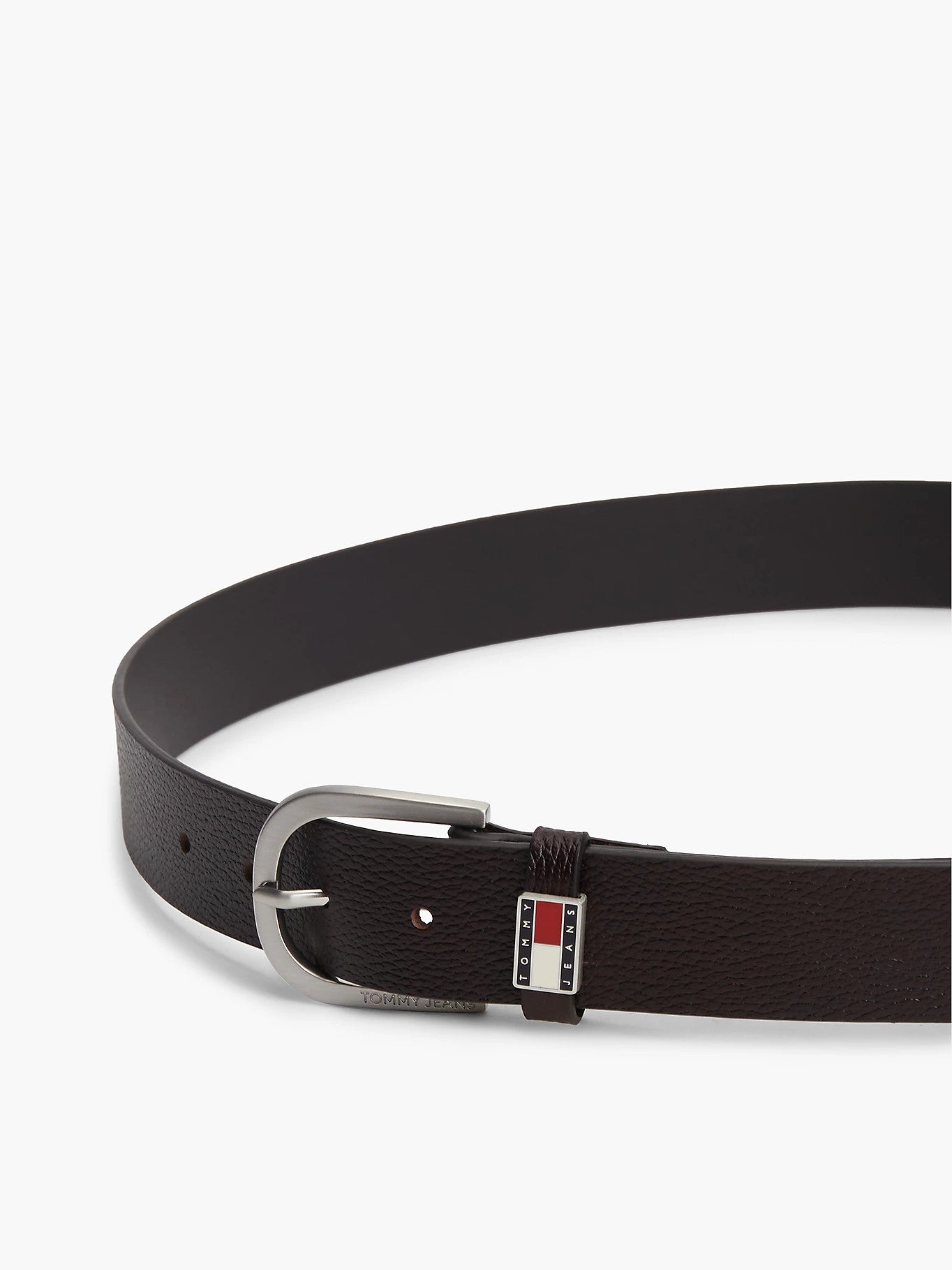 Tommy Hilfiger cintura in pelle "TJM RYAN" Marrone 14461.GUE DARK BROWN