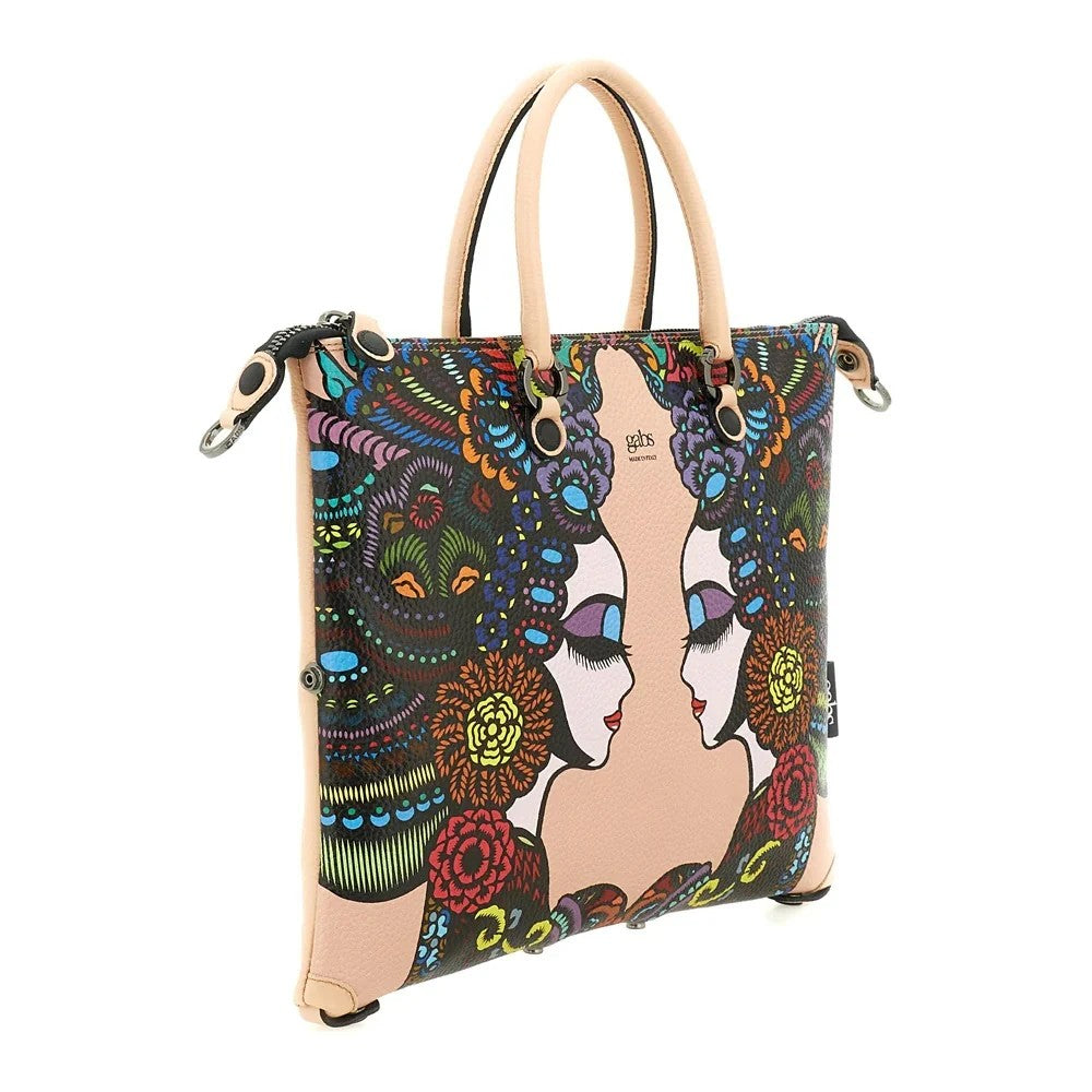 Gabs borsa a mano trasformabile in pelle "G3 PLUS M" Multicolor 33T2/3283.625 PROFILI MULTICOL