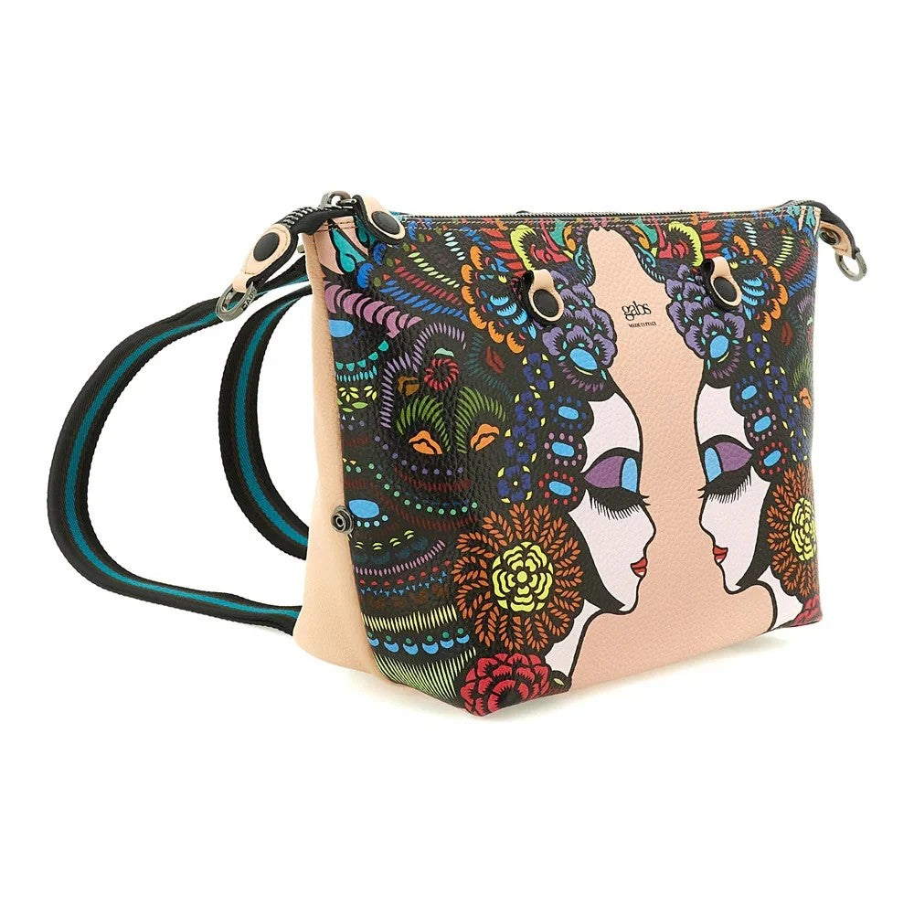 Gabs borsa a mano trasformabile in pelle "G3 PLUS M" Multicolor 33T2/3283.625 PROFILI MULTICOL