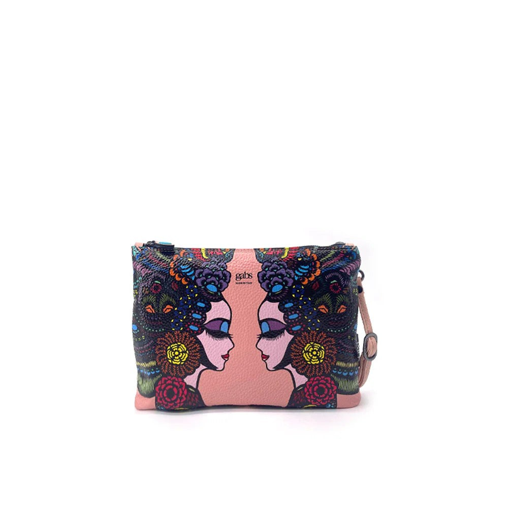 Gabs borsa a tracolla in pelle "BEYONCE M" Multicolor 40T2/3283.625 PROFILI MULTICOL