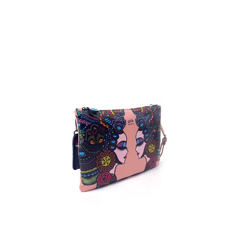 Gabs borsa a tracolla in pelle "BEYONCE M" Multicolor 40T2/3283.625 PROFILI MULTICOL