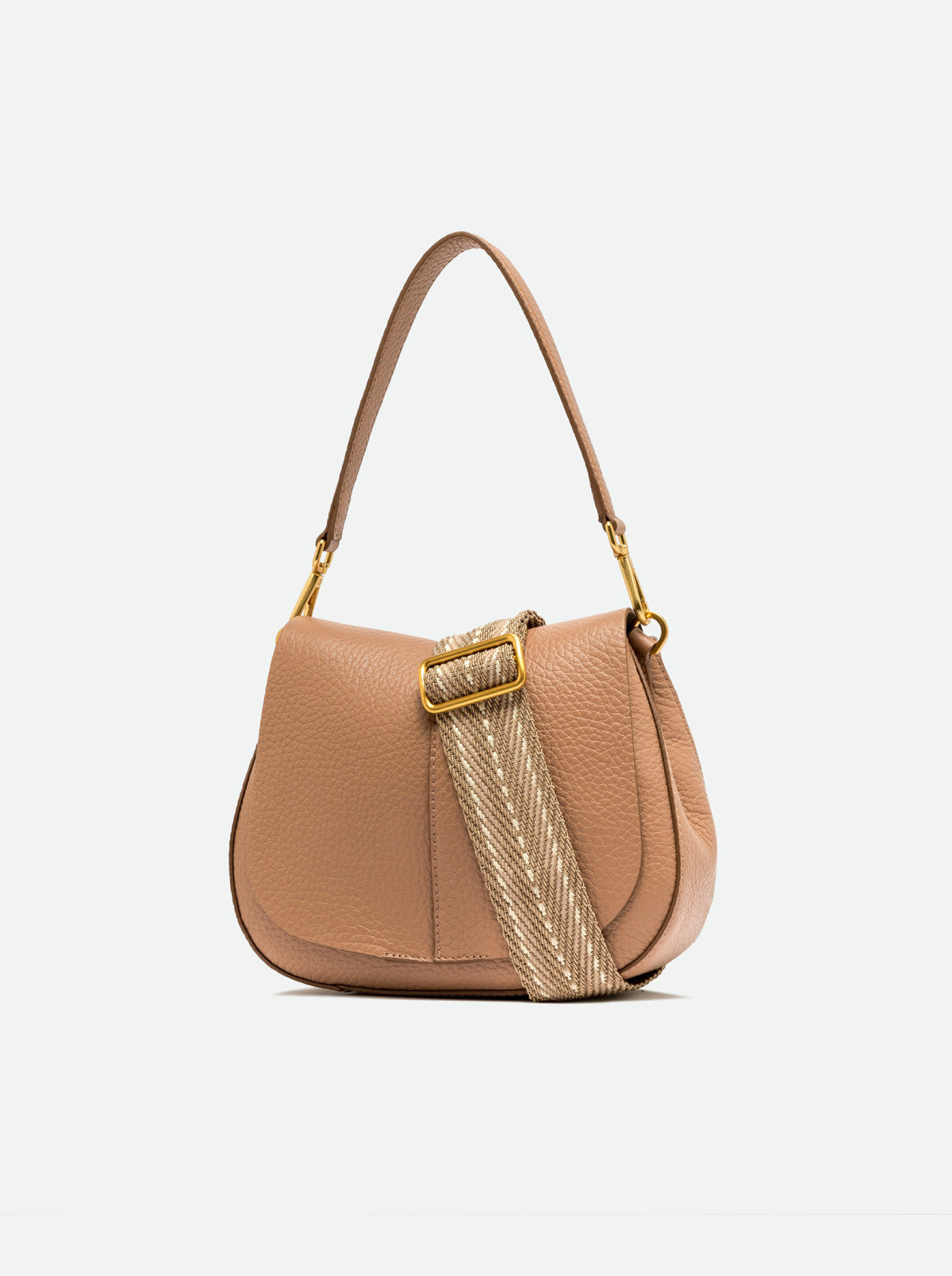 Gianni Chiarini borsa a spalla n pelle "Helena Round" Beige BS11086TKL-NAMCP.5313 CLAY