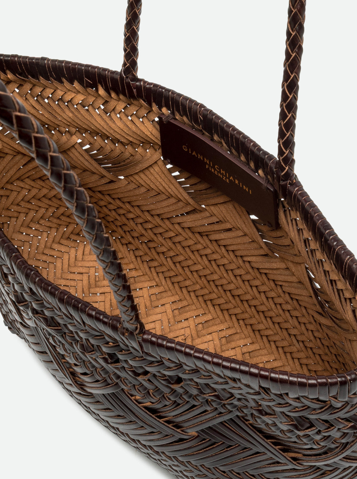 Gianni Chiarini borsa shopping in pelle "Paloma" Marrone BS11371 COMM PLINT.2196 CHOCO