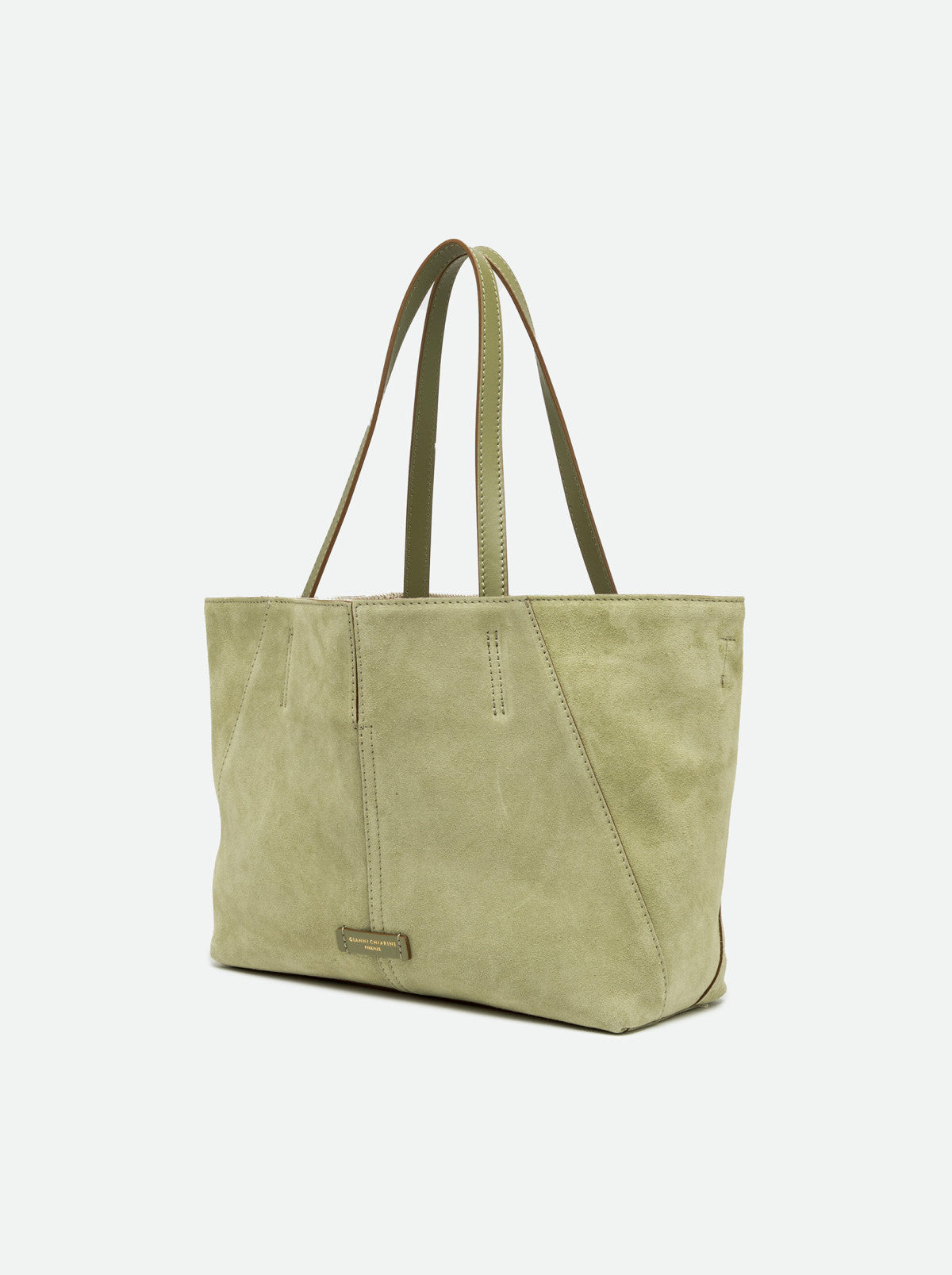Gianni Chiarini borsa shopping in camoscio "Maya" Verde BS12175CM-FRSH.14366 WILLOW